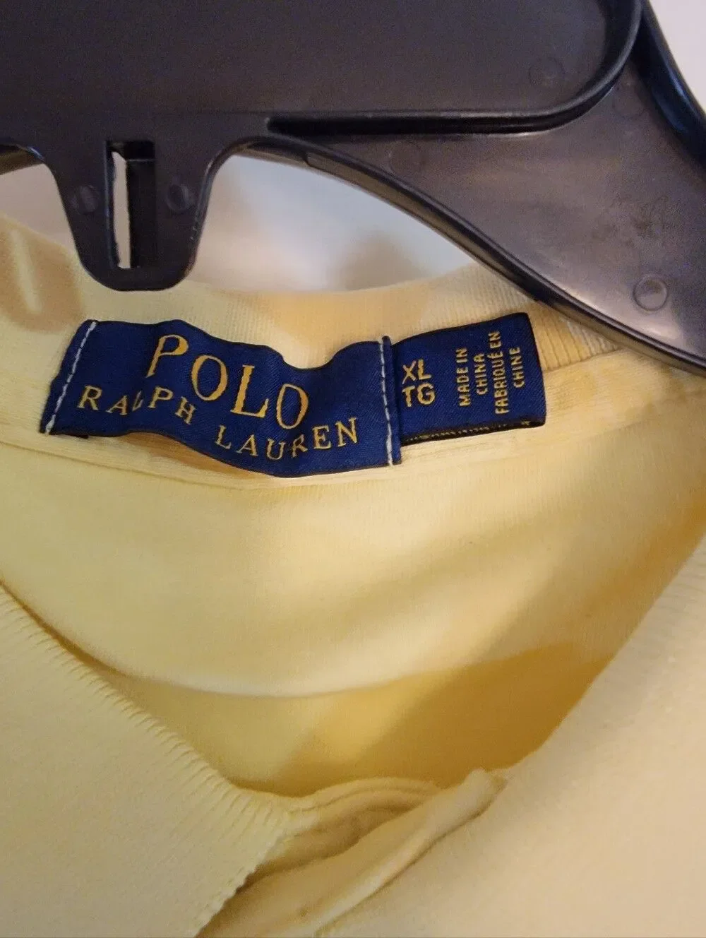 🆕️🏇RALPH LAUREN SOFT POLO Classic Slim Fit, XL - Pastel Yellow, Mint Pony